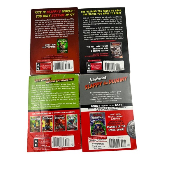 VTG R.L Stine Goosebumps Lot of 7 Books - Picture 5 of 7